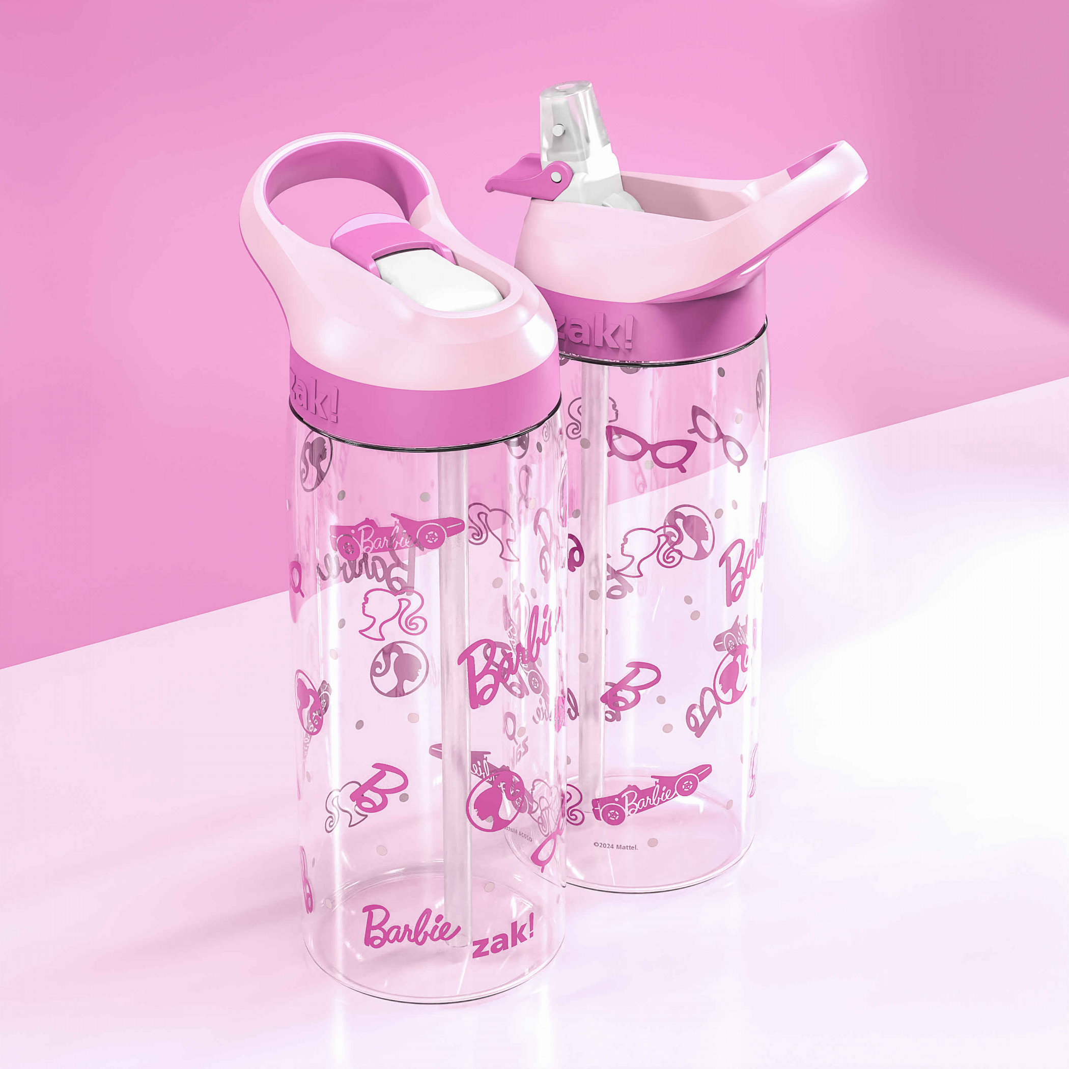 Barbie Icons 25oz Reusable Plastic Water Bottle